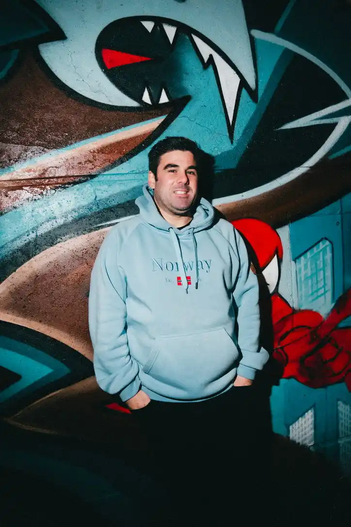 David Hermoso stand-up comedy en Alemania